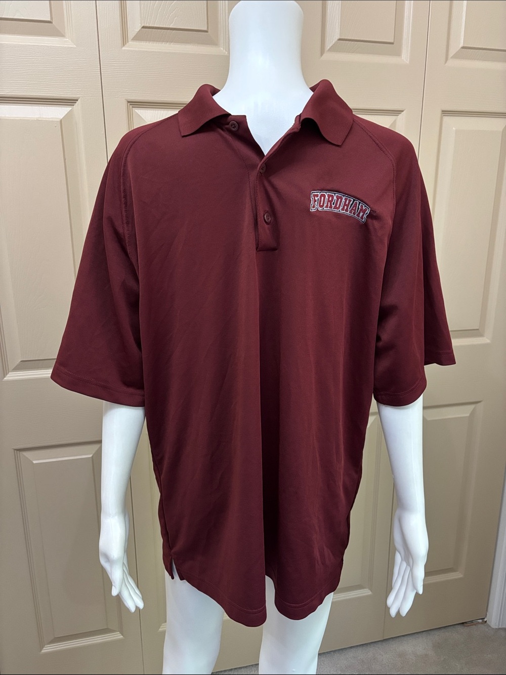 Fordham University polo shirt